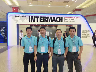Puntos destacados de Sinowon de la exposición Intermach2014 en Bangkok / Tailandia en mayo de 2014