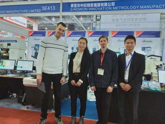 Thanks to Mr.Maciej Sitarek from Akrostal visits our DMP exhibition booth on Nov.29.2018.