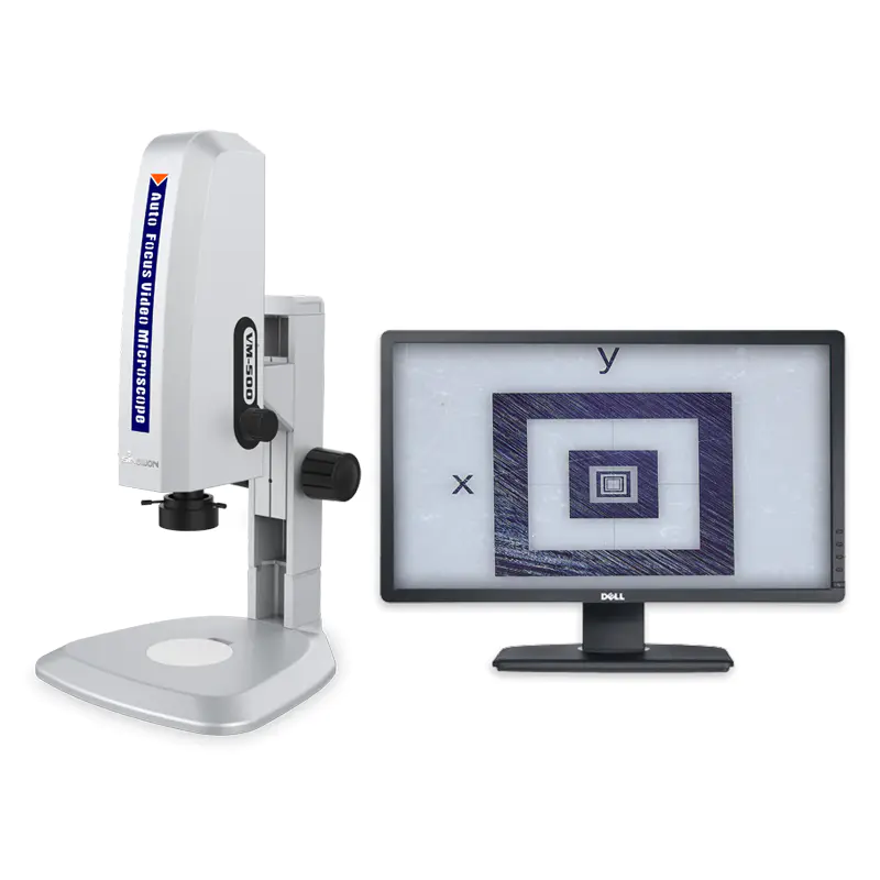 Автофокус видео измерения микроскопа