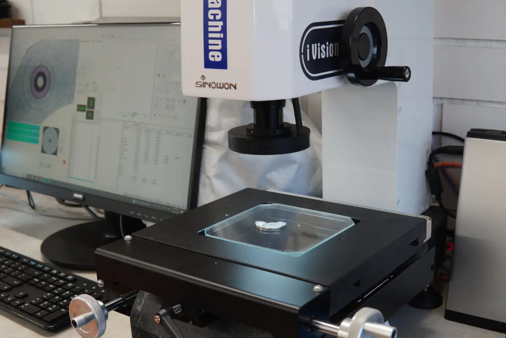 Feedback from Australian Watch Component Customer on the Use of 2D Mini Manual Vision Measuring Machine iMS-1010B