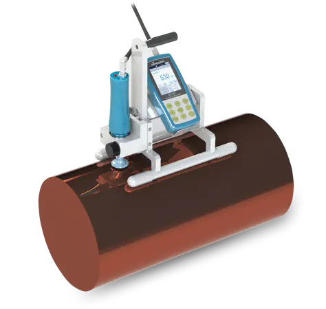 The Lithium Battery Intelligent Equipment Industry Can Choose Motorized Ultrasonic Hardness Tester for Hardness Measurement