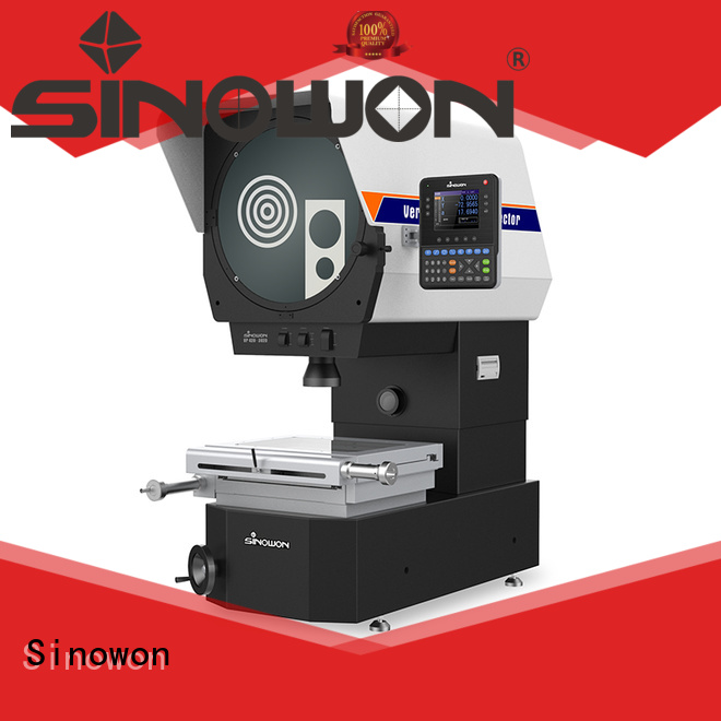 Comparador óptico de Sinowon personalizado para áreas pequeñas.