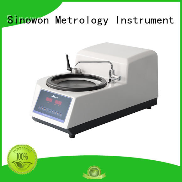 Sinowon Brand large vision window aluminum alloy simple operation metallographic polishing equipment replaceable fixture