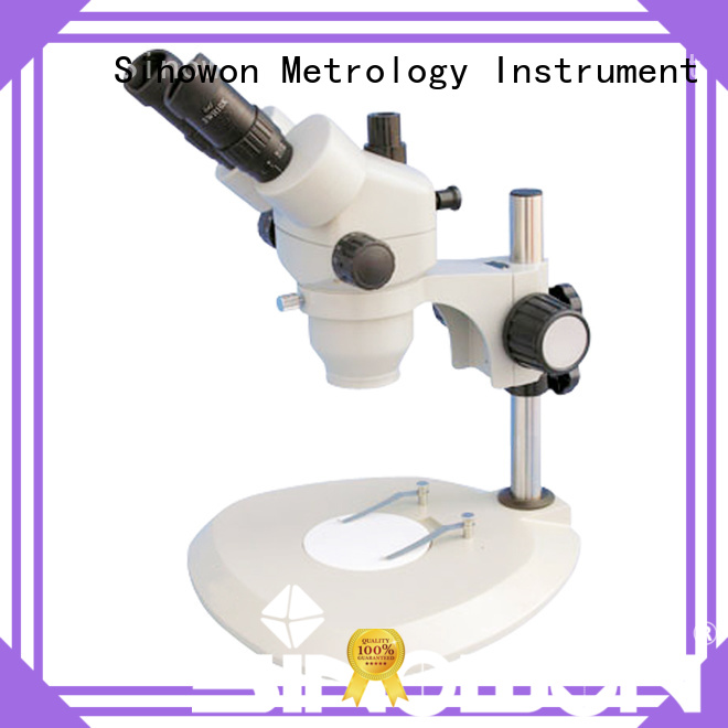 Microscopio de zoom estéreo profesional de Sinowon personalizado para la industria de precisión
