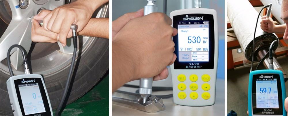 testing roller ultrasonic portable hardness tester Sinowon Brand
