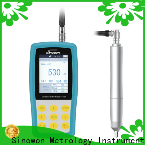 Sinowon ultrasonic portable hardness tester personalized for shaft