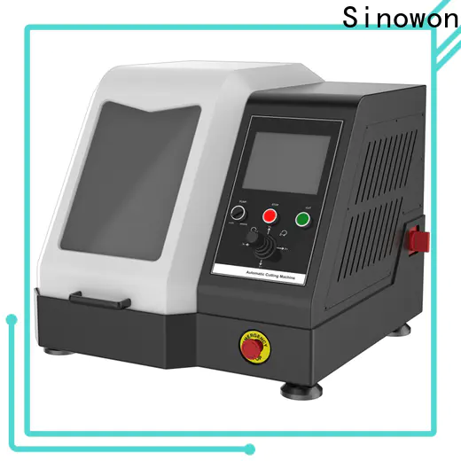 Sinowon approved metallurgical cutting machine with good price for electronic industry
