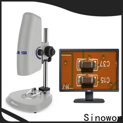 stable stereo microscope with camera personalized for nonferrous metals