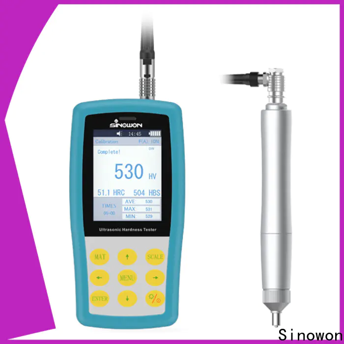Sinowon ultrasonic portable hardness tester factory price for rod