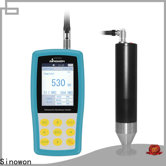 Sinowon stable ultrasonic portable hardness tester factory price for rod