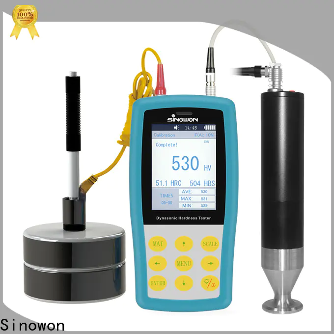 Sinowon stable ultrasonic portable hardness tester design for rod
