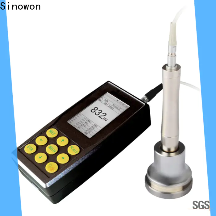 Sinowon ultrasonic portable hardness tester factory for gear