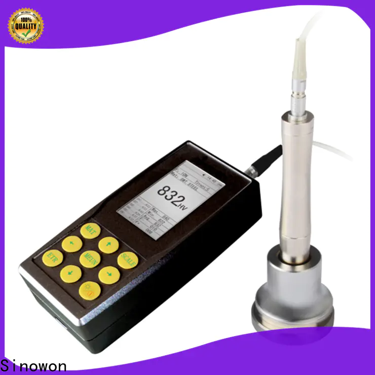 Sinowon certificated ultrasonic portable hardness tester with good price for shaft