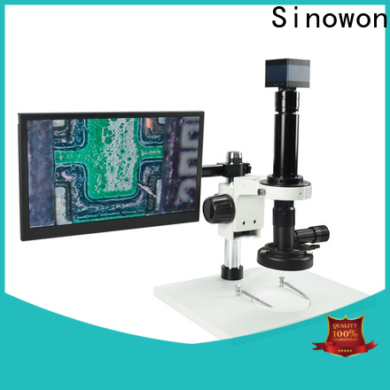 Microscopio de calidad de Sinowon personalizado para productos de acero.