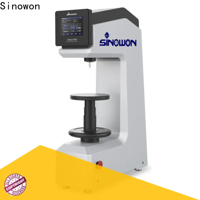 Sinowon reliable rockwell hardness test procedure factory price for measuring