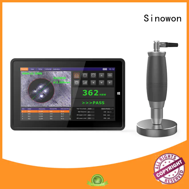 Sinowon brinell hardness to rockwell series for nonferrous metals