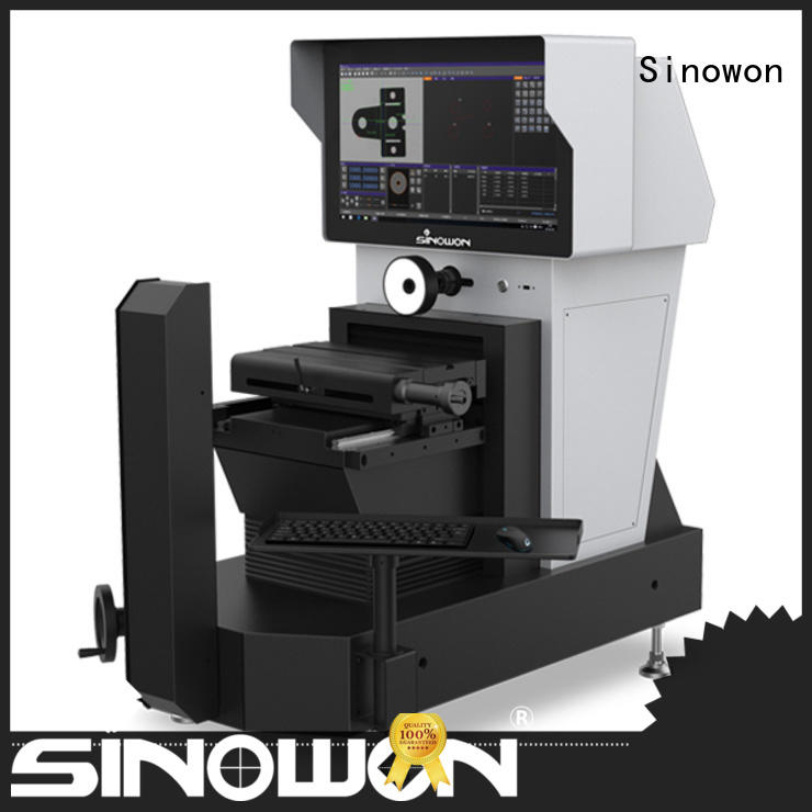 horizontal optical profile projector series for thin materials