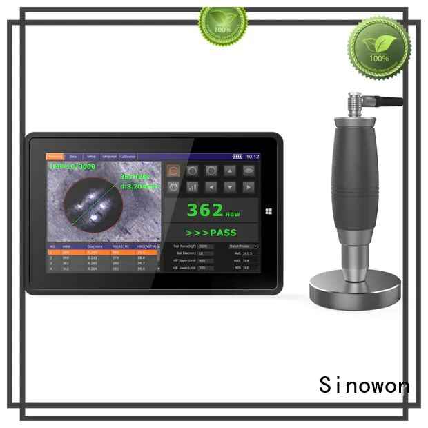 measuring king hardness tester touch for steel products Sinowon