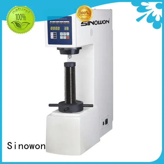 Sinowon Brand digital measurement system color touch screen optical brinell hardness test